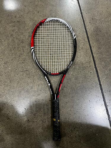 Used Wilson Bold Blx Adult Tennis Racquet Red 4 1 4" 11605-s000200034