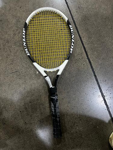 Used Dunlop Absorber 108 Adult Tennis Racquet White 4 3 8" 11605-s000200284