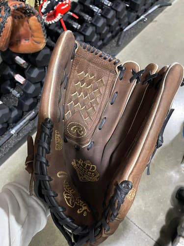 Used Rawlings Rtd Series Rtd135 Bb Sb Glove Rh Throw Brown 13 1 2" 11605-s000209943