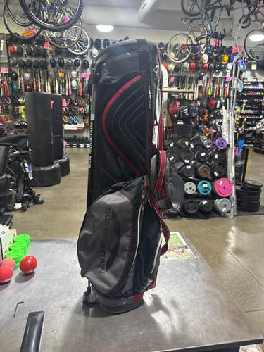 Used Sun Mountain Mens Stand Bag Black 11605-s000210069