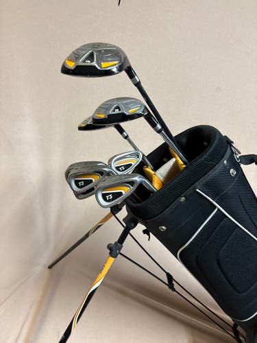 Men's Walter Hagen T3 Right Handed Clubs (Full Set) Regular Flex 9 Pieces (Used)