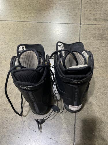 Used Burton Sapphire Womens Snowboard Boots Black Senior 7.5 11605-c000173998