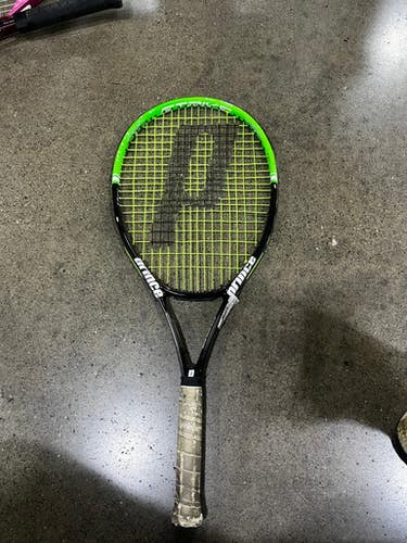 Used Prince Thunder Strike 110 Womens Tennis Racquet Green 3 3 8" 11605-c000172003