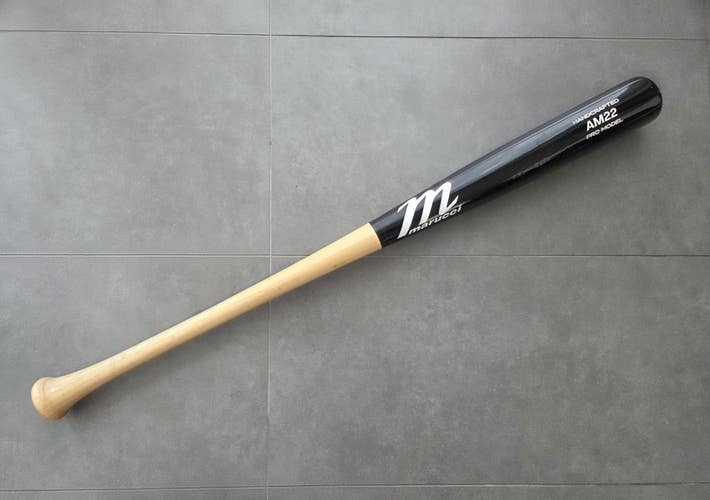 Marucci AM22 Pro Maple Wood Bat with ink dot