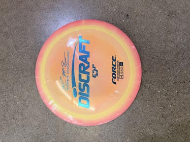 Used Discraft Esp Force Disc Golf Driver Orange 11605-s000194791