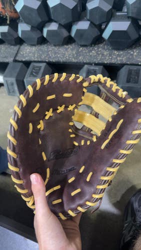Used Mizuno Franchise Bb Sb First Base Lh Throw Brown 12 1 2" 11605-s000202700