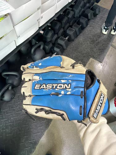 Used Easton Bb Sb Glove Rh Throw Royal Blue 12" 11605-s000206062