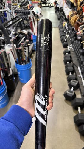 Used Marucci Cu26 Youth Model Bb Sb Wood Bat 30" 11605-s000206492