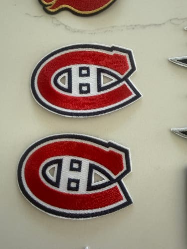 NHL Iron on Patches