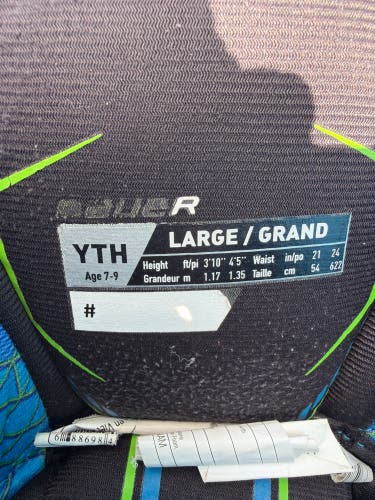 Youth Large Bauer X Hockey Pants (Used)