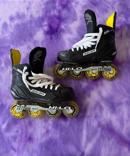 Junior Bauer RS Inline Skates Regular Width Size 4 (Used)