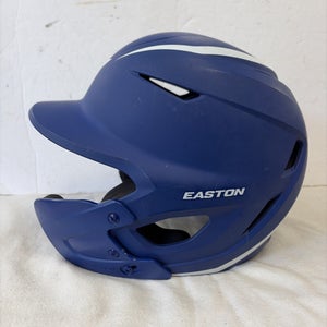 Senior Size  7 1/8 - 7 1/2 Easton Elite X Baseball Helmet. Blue NOCSAE Certified