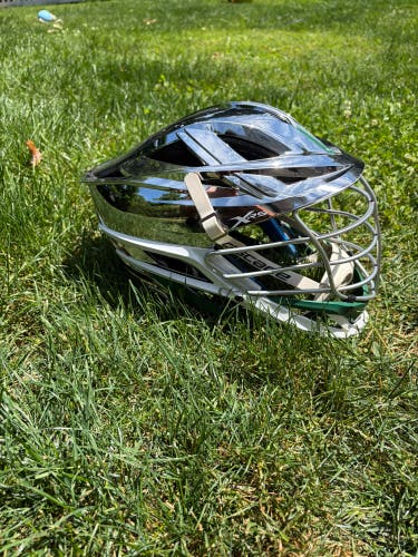 Cascade XRS Lacrosse Helmet - Chrome Silver (Retail: $350)