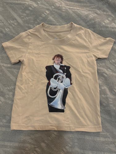 Billy Baritone Marching Band Support Toddler 4T Short Sleeve Shirt