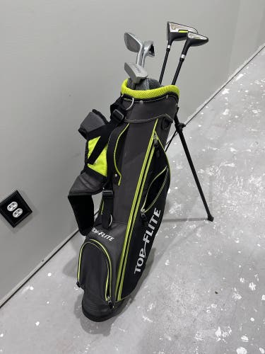 Top Flite Junior Left Hand Clubs (Full Set) (Used)