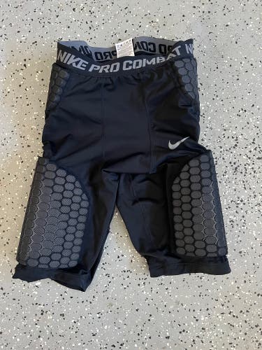 Medium Adult Nike nike pro combat Football Pads/Girdle (Used)