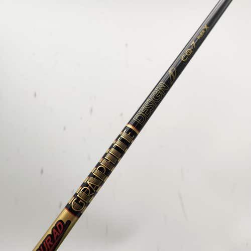 GRAPHITE DESIGN TOUR AD CQ7 DRIVER SHAFT XSTIFF 74G TM TIP 44.5" VERYGOOD