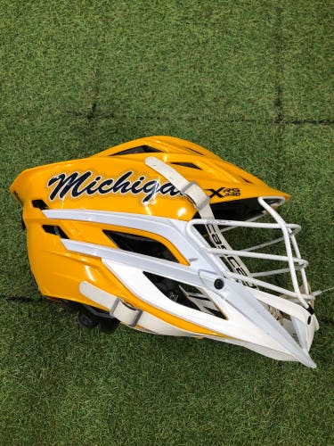 Michigan Yellow Cascade XRS Pro Helmet (Used)