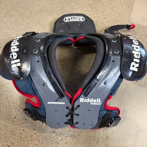 Large Youth Riddell Pursuit Shoulder Pads (Used)