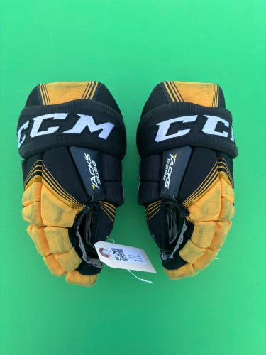 Yellow Junior CCM Tacks 5092 Gloves 12"