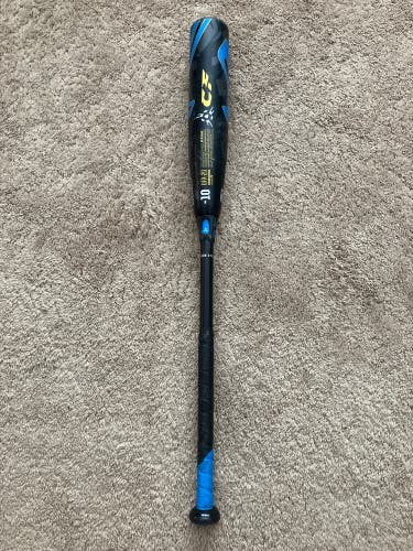 2020 DeMarini CF Composite USABat Certified Bat (-10) 21 oz 31" (Used)