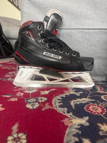 2017 Bauer Vapor 1X Pro Hockey Goalie Skates Regular Width Size 5 (Used)