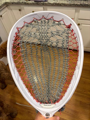 Maverik Krease Goalie Head Unreleased - strung with custom mesh (New)