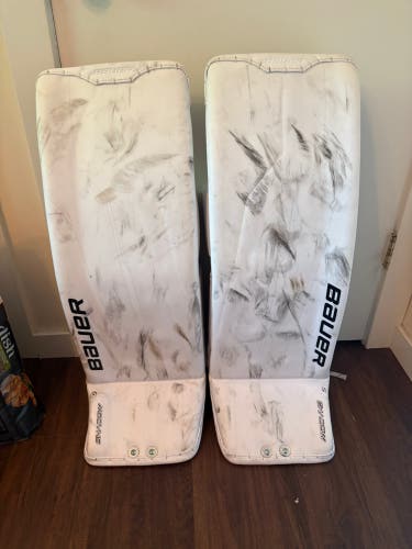 Medium Bauer Supreme Shadow Goalie Leg Pads (Used)