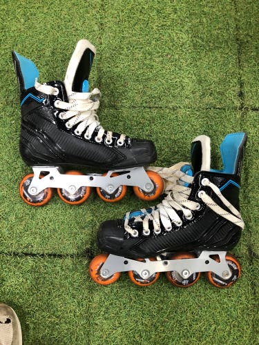 Junior Bauer RSX Inline Skates Regular Width Size 4 (Used)