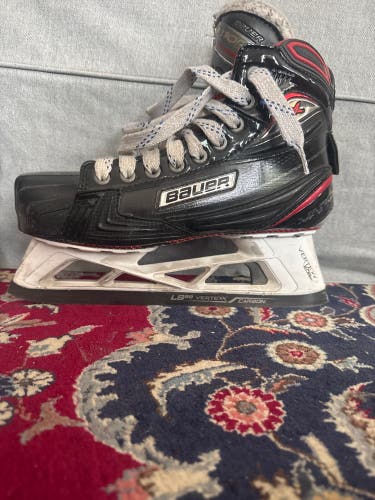 2017 Bauer Vapor 1X Pro Hockey Goalie Skates Regular Width 7 (Used)