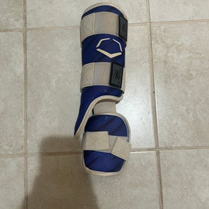 Blue EvoShield Leg guard Shin Guards