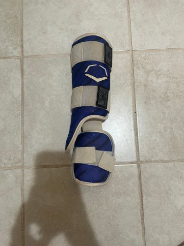 Blue EvoShield Leg guard Shin Guards
