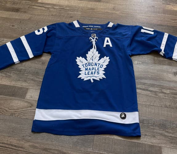 Blue Large/Extra Large Men's Adidas Jersey (New)