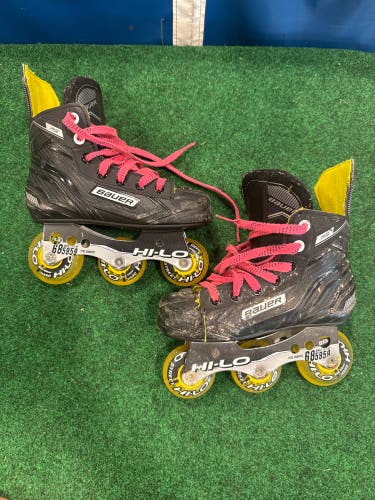 Youth Bauer RS Inline Skates (Regular) Size 13y (Used)