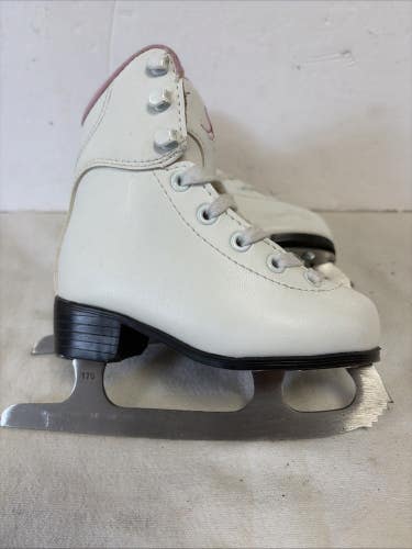 Girls Youth Junior Size 9 Soft Skate By Jackson Figure Ice Skates Padded Pink.