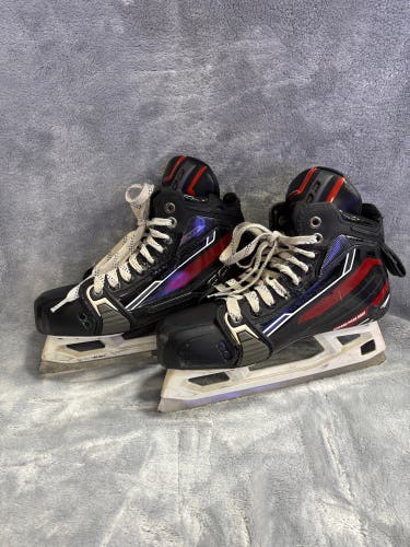 Senior CCM EFlex 6 Hockey Goalie Skates Regular Width Size 6.5 (Used)