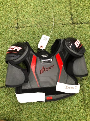 Youth Small Bauer Lil Sport Shoulder Pads (Used)