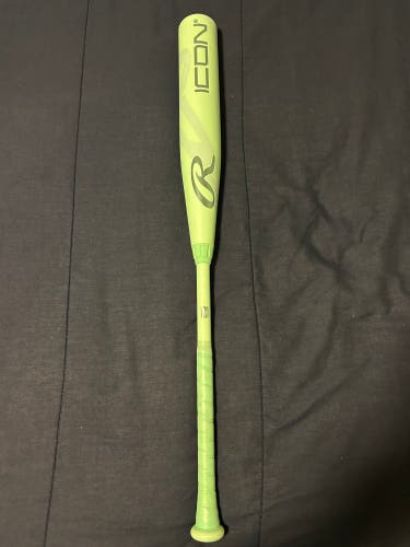 2026 Rawlings Icon Composite USSSA Certified Bat (-5) 27 oz 32" (Used)