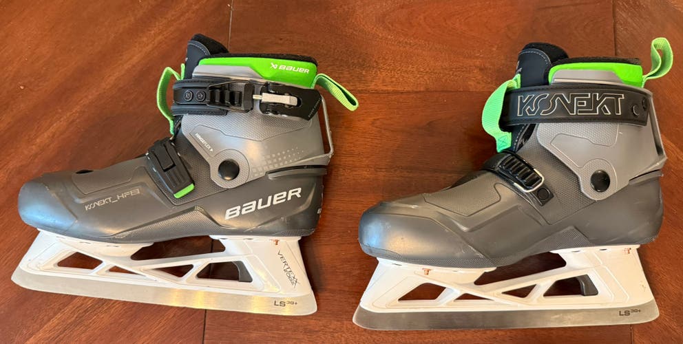2022 Bauer Konekt HF2 Hockey Goalie Skates Size 5 (Used)