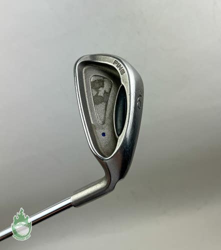 Used Right Handed Ping Blue Dot G2 9 Iron Regular Flex Steel Golf Club