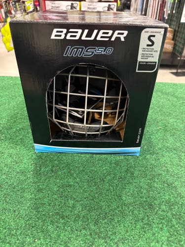 Black Small Bauer IMS 5.0 Helmet (New)