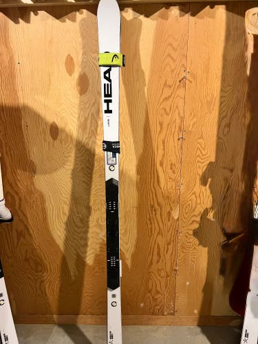 HEAD 186 cm GS Skis Without Bindings