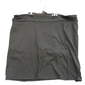 SanSoleil Golf Skort Solstyle 17" Solid Black New With Tags Size L