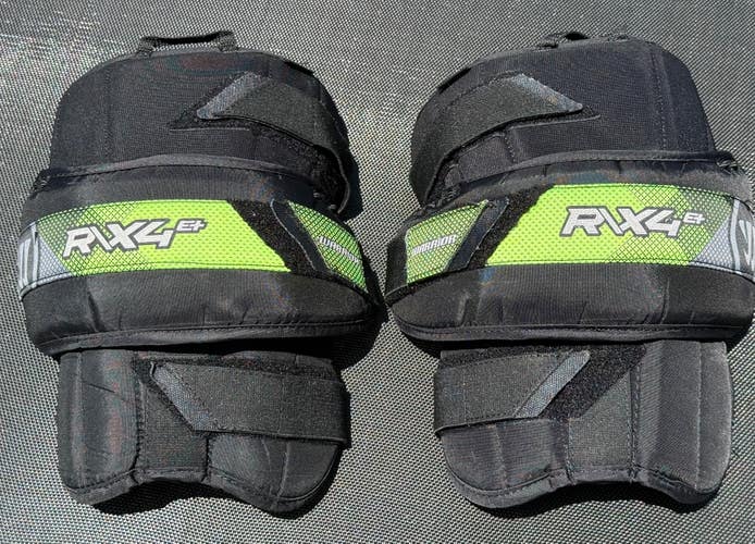 Warrior R/X4 E+ Goalie Knee Pads- Senior (Used)
