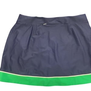 RLX Ralph Lauren Golf Skort Navy/Green New With Tags XL