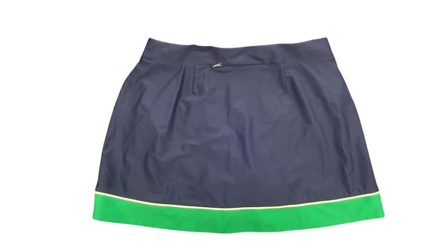 RLX Ralph Lauren Golf Skort Navy/Green New With Tags XL