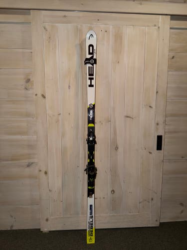 HEAD SG 195 cm Skis With Bindings (Used)