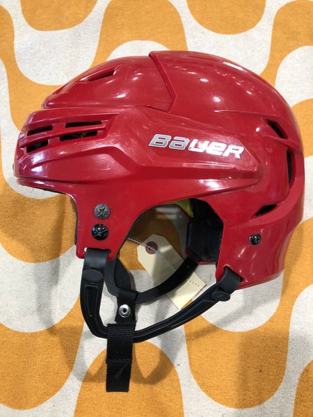 Red Small Bauer Re-Akt Helmet (Used)