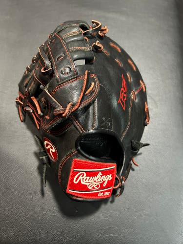 Rawlings R9 LH First Base Baseball Glove 12" (Used)
