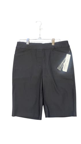Tribal Flatten It Women's Golf Shorts Black Size 8-New